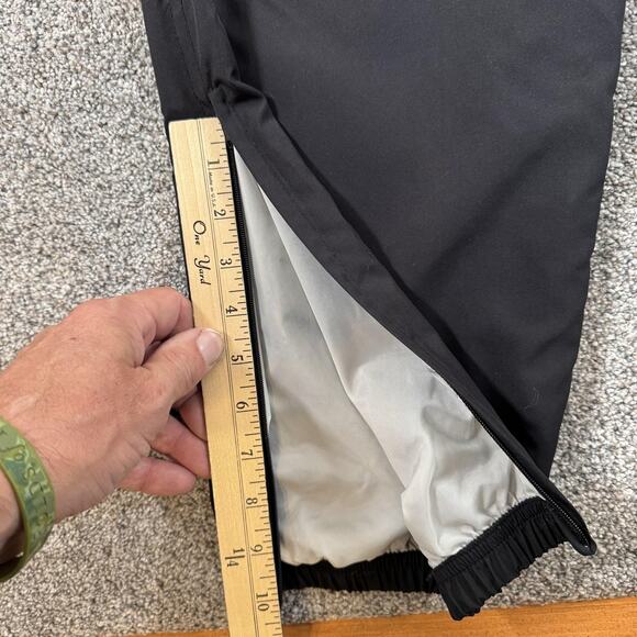 Vintage 90s Reebok Vector Track Pants M Zip Ankle Elastic Cuff Retro Sportswear - Picture 5 of 16